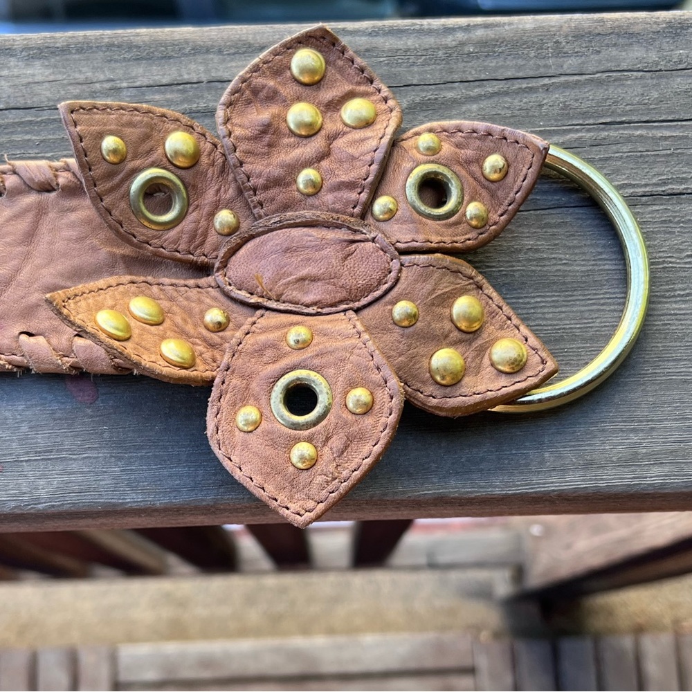 Leather belt, small